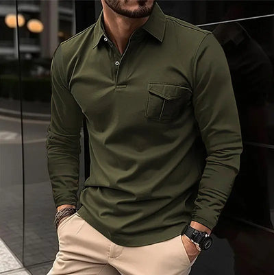 Casual Polo Collar Sports Shirt Eco Essentials