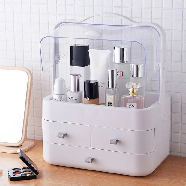 Double door dust cover makeup storage box Urban Essentials