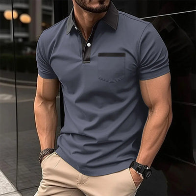 Slim Chest Pocket Short Sleeve Men Eco Essentials