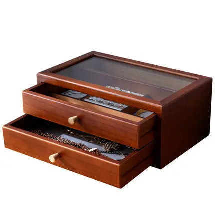 Simple Wooden Jewelry Storage Makeup Box Urban Essentials