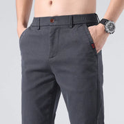 Straight Slim Fit All-matching Long Pants Eco Essentials